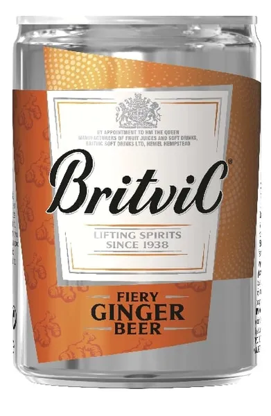 Gaivusis gėrimas BRITVIC Ginger ale, 150ml,