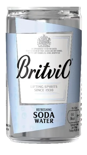 Gaivusis gėrimas BRITVIC Soda water, 150ml,