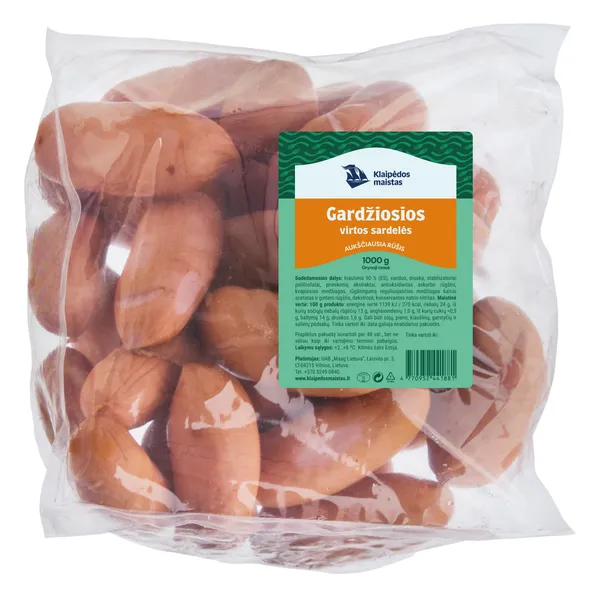GARDŽIOSIOS sardelės, ~1,45 kg