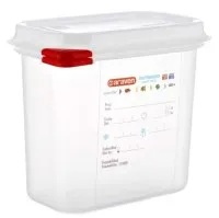 Gastro talpa AIRTIGHT GN1/9, su dangčiu, PP, 1,5 l, H 15 cm, vnt