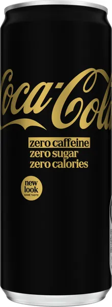 Gazuotas gaivusis gėrimas COCA COLA Zero Caffeine, 0.33l, skardinė D
