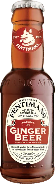 Gazuotas gaivusis gėrimas FENTIMANS Ginger Beer, 0,2l