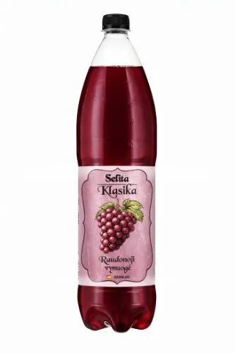 Gazuotas gaivusis gėrimas SELITA Klasika, vynuogių skonio, 1,5 l