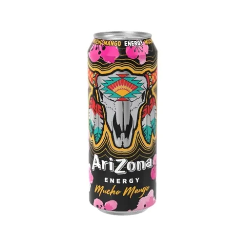 Gazuotas gėrimas ARIZONA Energy, su mangais, 500 ml