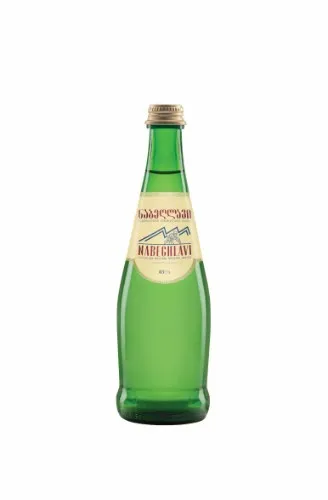 Gazuotas natūralus mineralinis vanduo NABEGHLAVI 0,5 l stiklinis butelis