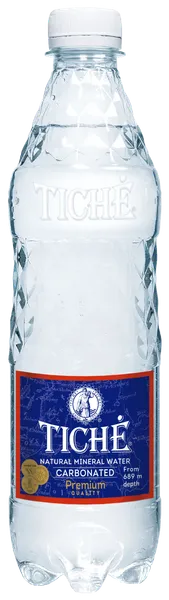 Gazuotas natūralus mineralinis vanduo TICHĖ, 0,5 l D