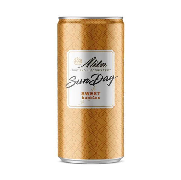 Gazuotas vaisių vyno gėrimas ALITA SUNDAY, 7,5 %, 4 x 0,2 l