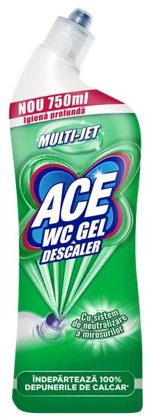 Gelinis tualeto valiklis ACE DESCALER, 750 ml