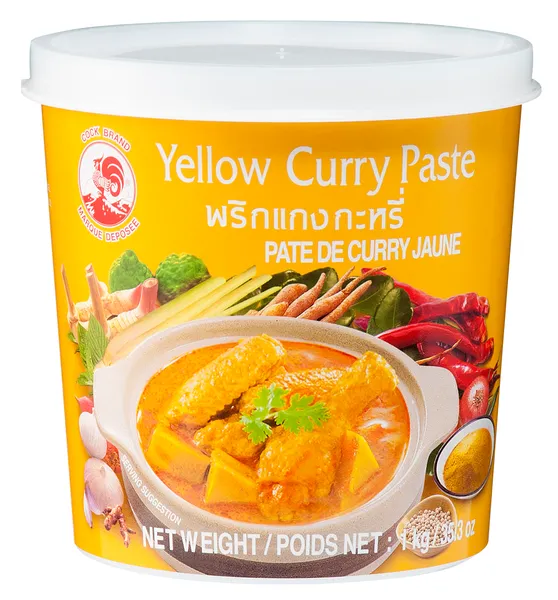 Geltonojo kario pasta COCK, 1 kg