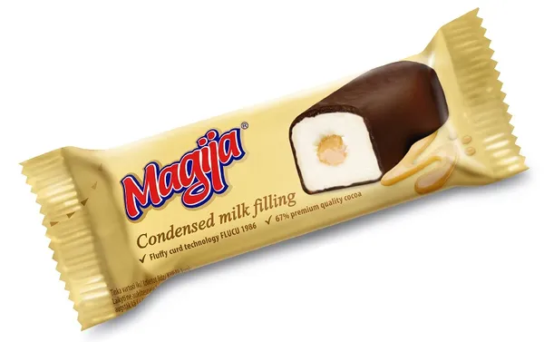 Biezpiena sieriņš MAGIJA ar iebiezināto pienu 45g