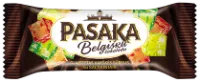 Glaistytas varškės sūrelis PASAKA, su belgišku šokoladu ir saldainiais, 20%, 40g