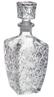 Grafinas DEDALO, su dangteliu, stiklas, 0,79 l, D 9,7 cm, H 24 cm, vnt