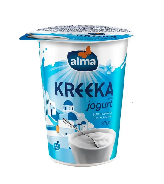 *Grieķu Jogurts ALMA 4%, 370 g