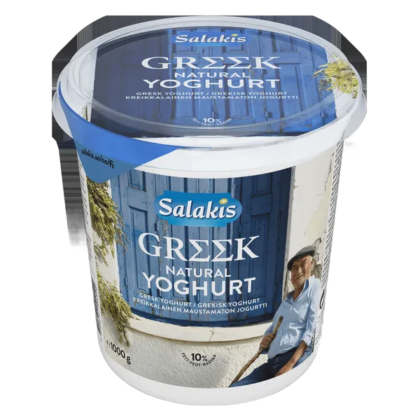 GRAIKIŠKAS jogurtas SALAKIS, 10 %, 1 kg