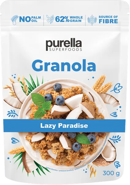Granola PURELLA, su kokosu, 300 g