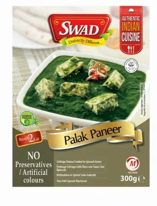 Greitai paruošiama SWAD Palak Paneer , 300 g
