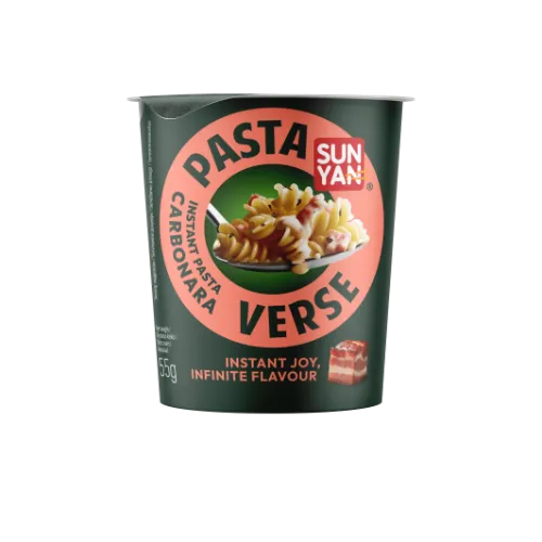 Makaroni ā/p Sun Yan Verse Carbonara mērcē 55g