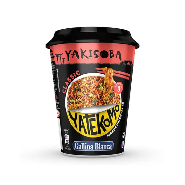 YAKISOBA CUP. Ar klasisku garšu 93g, Gallina Blanca