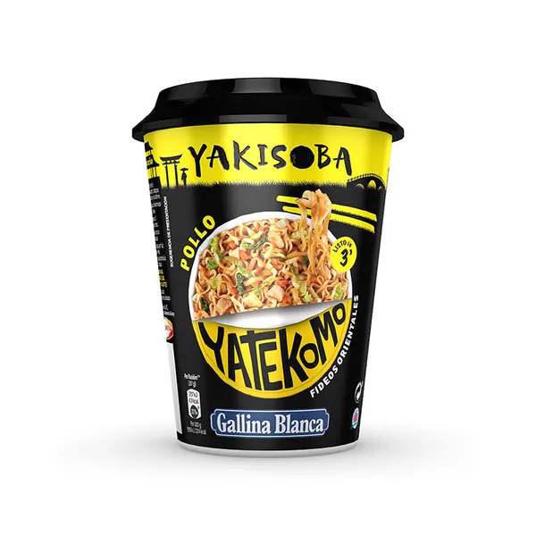 YAKISOBA CUP. Ar vistas garšu 93g, Gallina Blanca