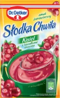 Ātri pagatavojams ķīselis ar dzērveņu garšu DR. OETKER 32,5g