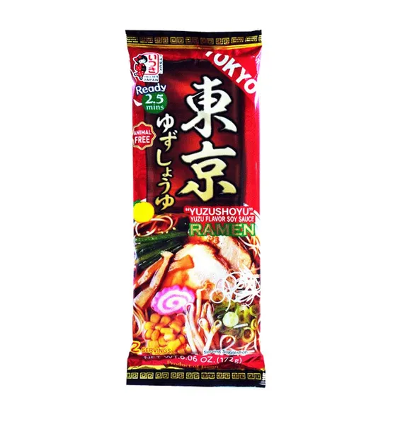 Ātri pagatavojamas nūdeles Ramen ITSUKI Tokyo Yuzu Shoyu sojas mērce, 172g