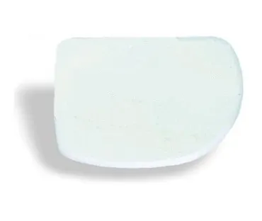 Gremžtukas tešlai,  lygus, vienas ovalus kraštas,  PP, 12,8 x 9 cm,  vnt