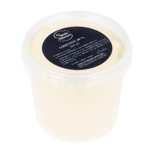 Grietinė SŪRIO DŽIAZAS, 35% rieb., 360ml