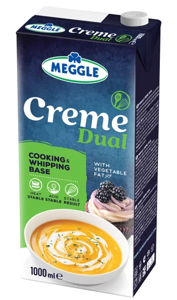 Grietinėlė MEGGLE, Creme Dual, 25%, 1l (M)