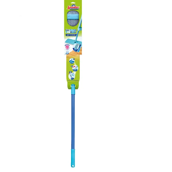Grindų šluota - šluostė Spontex EasyMax, su nugręžimo mechanizmu,  vnt