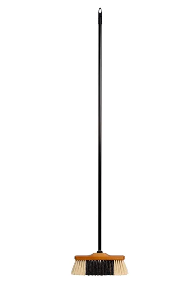 Grindų šluota Spontex Premium, su kotu, medis, sintetiniai/natūralūs šeriai, H 128 cm, vnt
