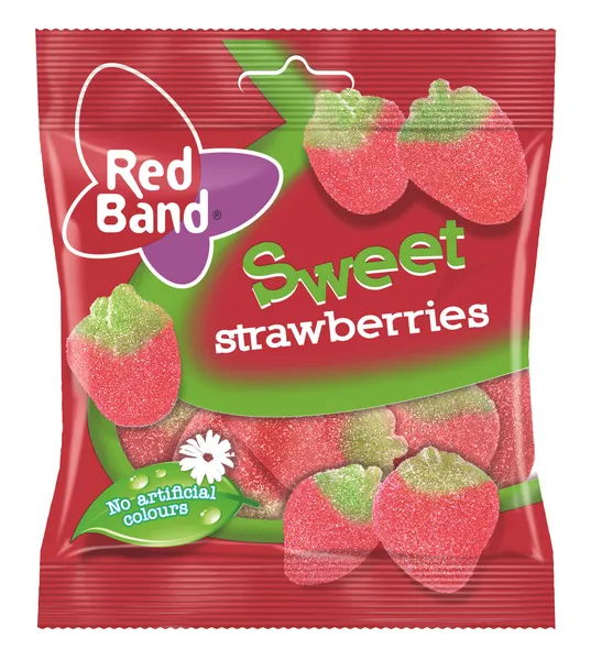 Guminukai RED BAND Sweet Strawberries, 100 g