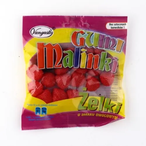Guminukai VANGUSTO, Avietėlės, 80 g