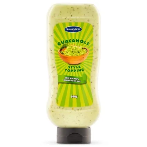 Gvakamoles (Tex Mex style) mērce, 940g, Santa Maria