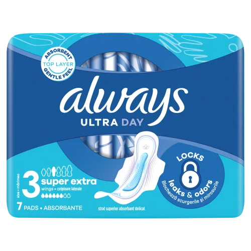 Higieniniai paketai ALWAYS Ultra Day&Night, S3, 7 vnt.