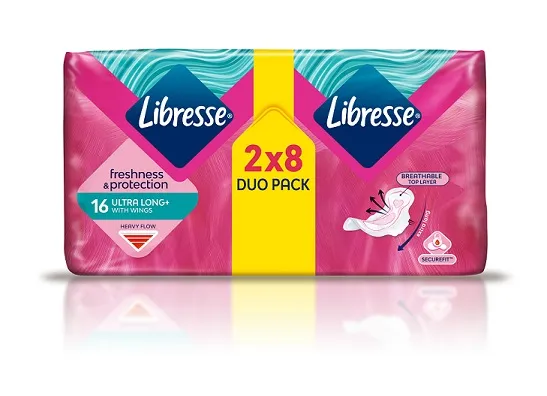 Hig.paketes Libresse Ultra Long 16gb