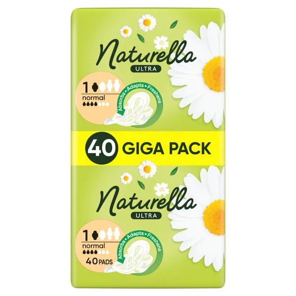 Higieniniai paketai NATURELLA Ultra Normal, S1, 40 vnt.