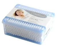 Higieniniai vatos pagaliukai COTTON SOUND, kvadratinėje dėžutėje, 200 vnt