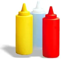 Trauks dozators, sarkans, 720ml, D 5 cm, H 24,5 cm