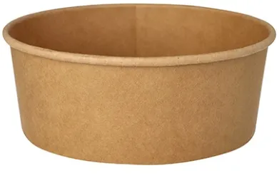 Indelis salotoms Starpak, popierius/PE, 1000 ml  D 15 cm, H 7,5 cm,  50 vnt