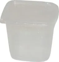 Salātu trauks ar vāku PP, v/l, 500ml, 0.6kg, 50 gab.