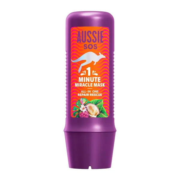 Intensyvi plaukų kaukė AUSSIE SOS Repair Rescue, 1 Minute Miracle, 250 ml