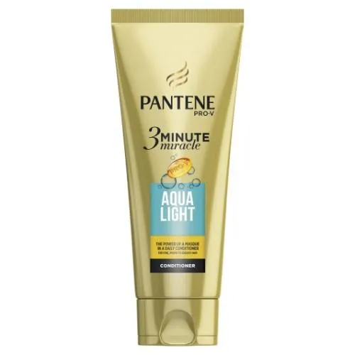 Intensyvus plaukų kondicionierius PANTENE Aqua Light, 3 minutes miracles, 200 ml