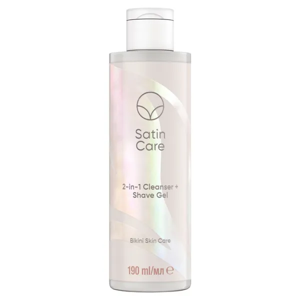 Intymios higienos prausiklis ir skutimosi gelis SATIN CARE, 190ml