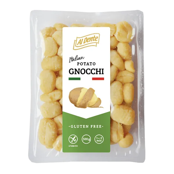 Itāļu kartupeļu klimpas AL DENTE bez glutēna 500g