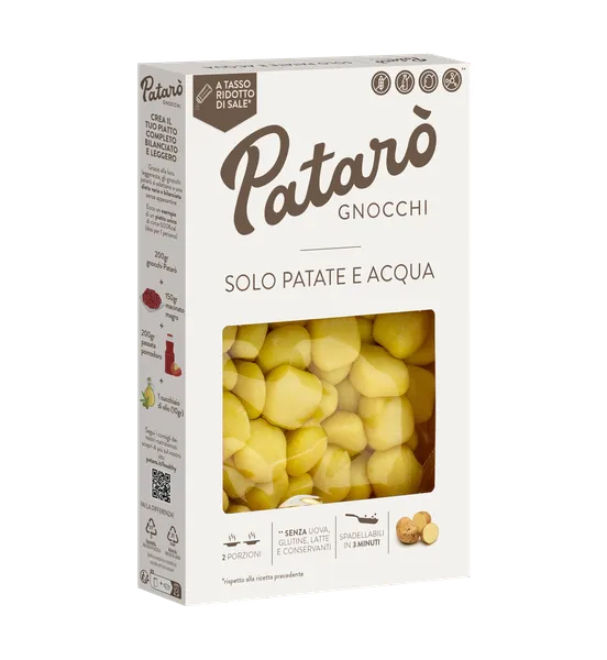 Itališki bulvių virtinukai PATARO, 400 g