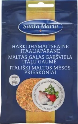 Itališki maltos mėsos prieskoniai SANTA MARIA, 32 g