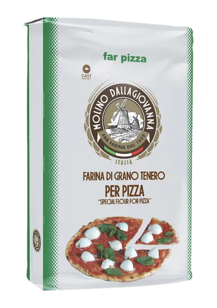 Itališki miltai picai MOLINO DALLAGIOVANNA Pizza Verde  00, 25 kg