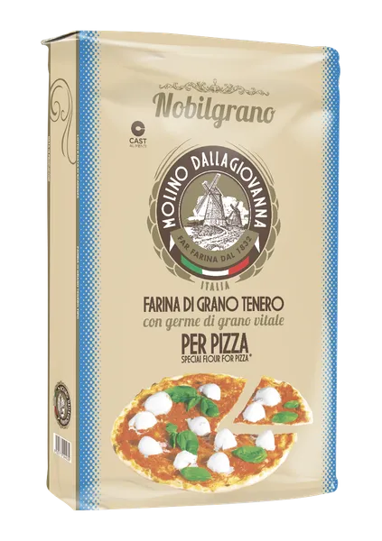 Itališki miltai pizai  MOLINO DALLAGIOVANNA Pizza Blue 0, 25 kg