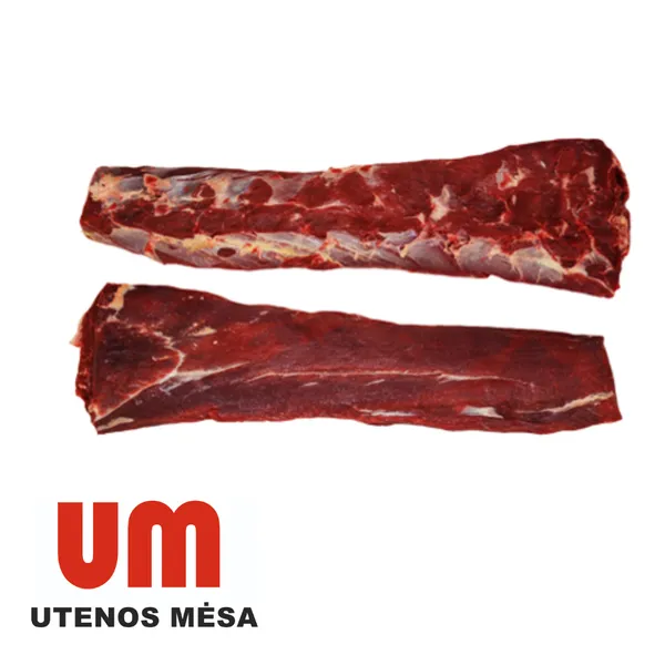 Jautienos nugarinė, be kaulo, be riebalų, vakuume, ~ 1,5 kg, UTENOS MĖSA