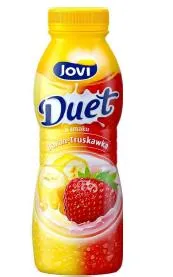 Jogurtas JOVI, braškių ir bananų skonio, 350 g